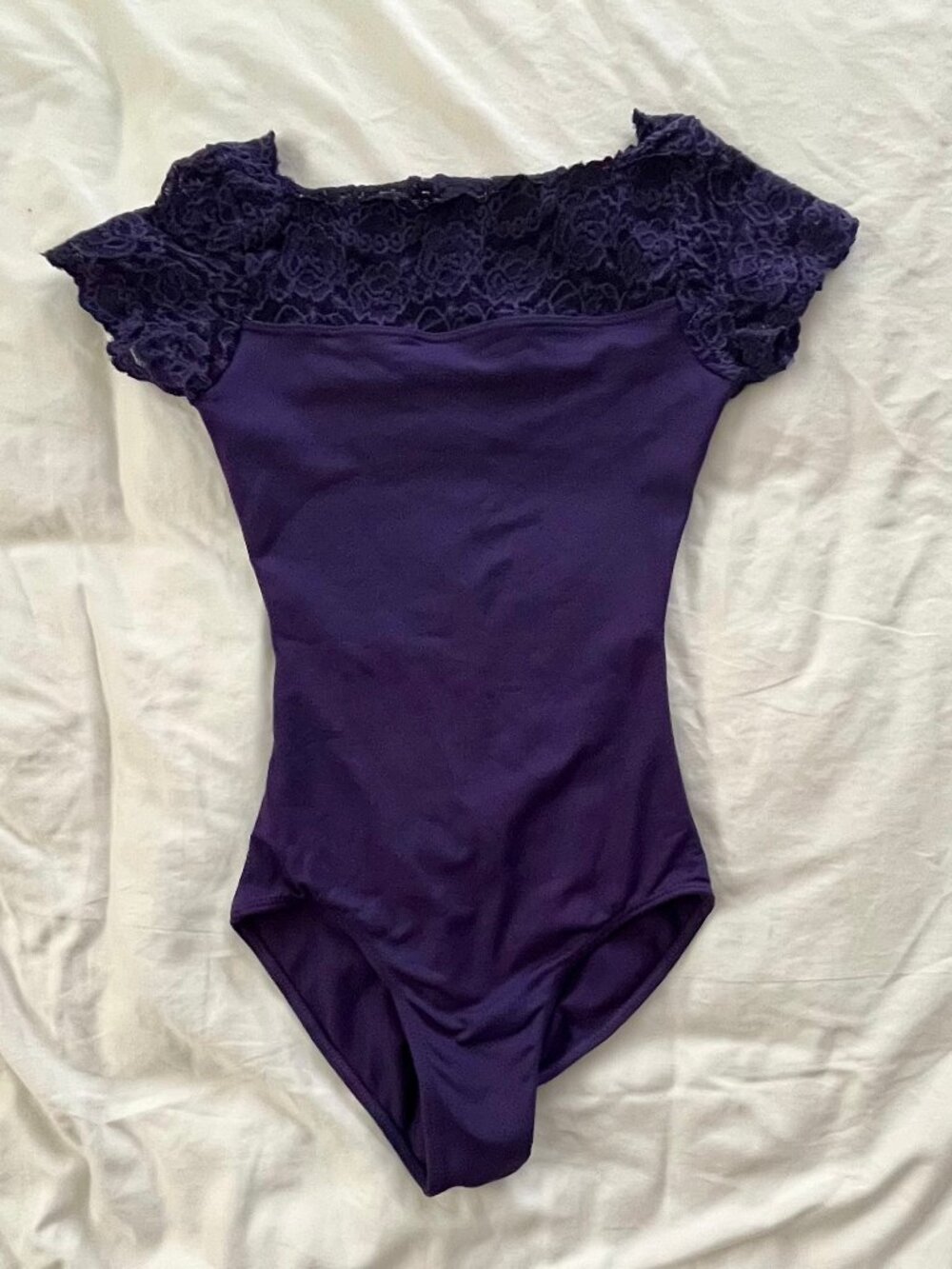 So Danca Renda Lace Leotard
